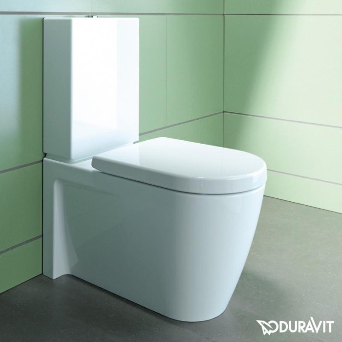 Duravit напольный комбинированный унитаз, starck 2, 2145090000 цвет: белый
