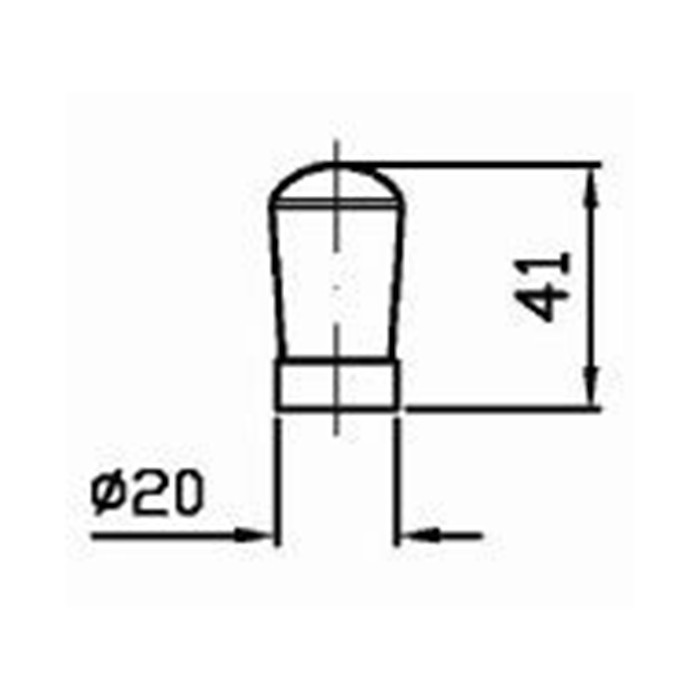 Zucchetti крючок, подвесной, nude, черный арт. zad750.c50