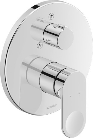 Duravit однорычажный смеситель для душа b34210012010, b.3, b34210012010 цвет: хром