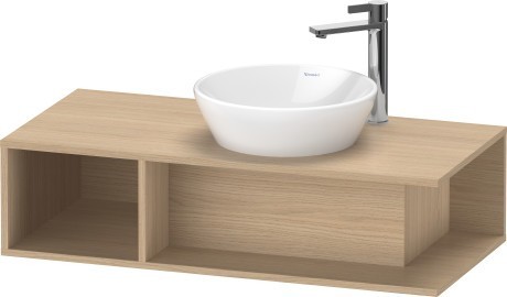 Duravit тумба подвесная под раковину справа 1000 мм х 480 мм, d-neo, de493903030 цвет: натуральный дуб