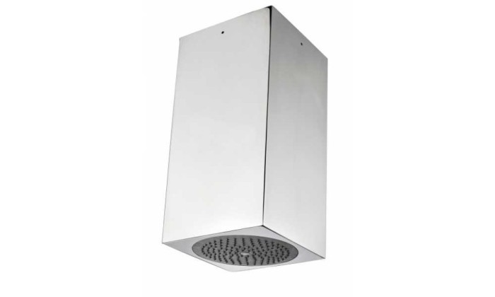 Bossini верхний душ inox, cube, хром арт. h81170.030