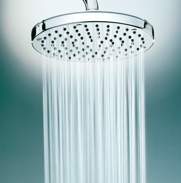 Bossini верхний душ 1 режим с кронштейном, elios, хром арт. h19412g.030