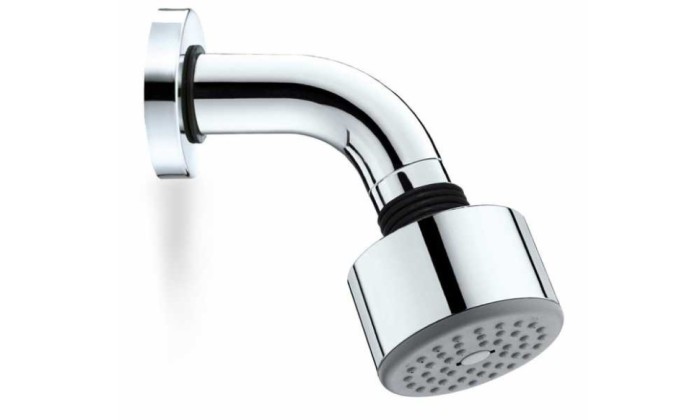 Bossini верхний душ 1 режим с кронштейном, cylindrico, хром арт. h41352.030