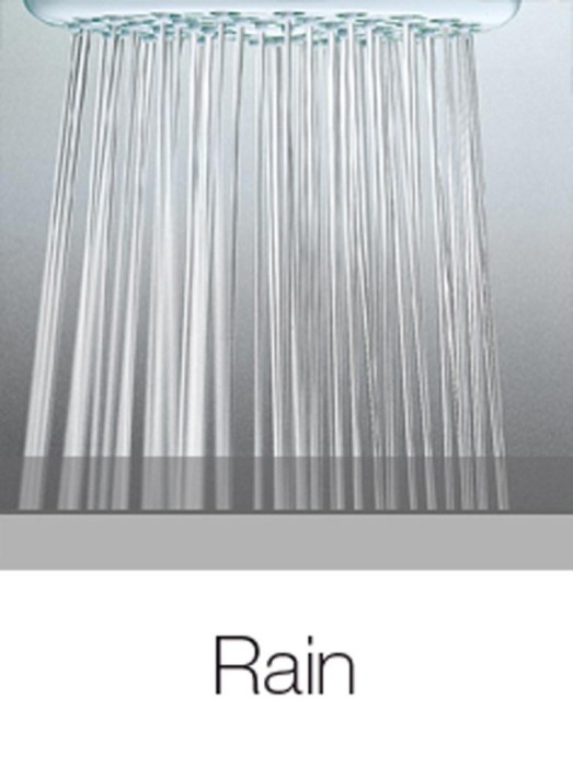 Bossini верхний душ 1 режим с кронштейном, cylindrico, хром арт. h41352.030