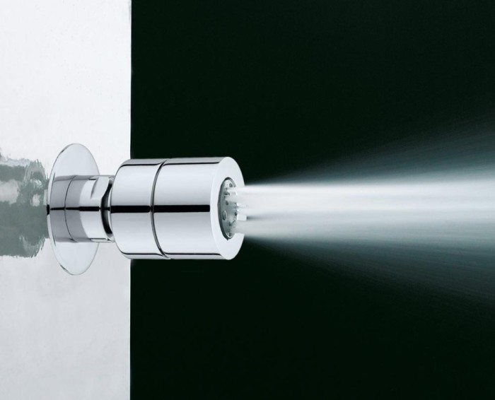 Bossini форсунка боковая для душа mas, tondo, хром арт. i00147.030