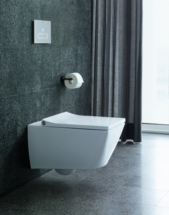 Duravit держатель туалетной бумаги, starck t, 0099374600 цвет: черный матовый