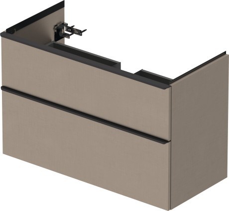 Duravit тумба подвесная под раковину 984 мм х 452 мм, d-neo, de435607575 цвет: лён