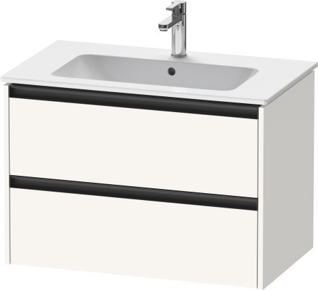 Duravit тумба подвесная под раковину 480 мм х 810 мм х 550 мм, ketho.2, k25263084840000 цвет: белый суперматовый