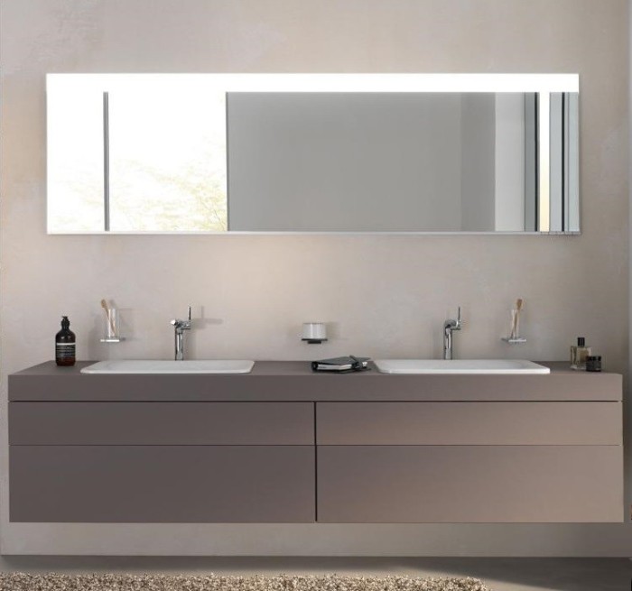 Keuco тумба под умывальник, edition 400, трюфель арт. 31575 370100