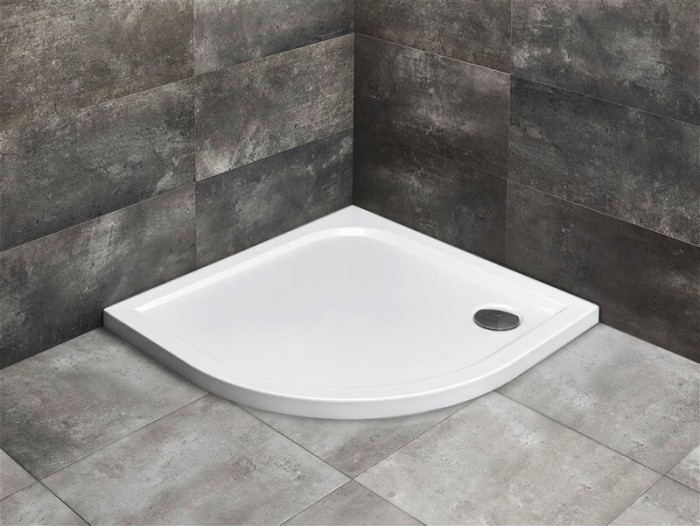 Radaway акриловый поддон для душа 100x100x5 белый, Delos - SDA1010-01