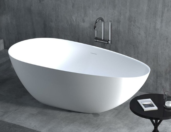 Salini ванна отдельностоящая 160x77, paola, 101611grh цвет: глянцевый белый