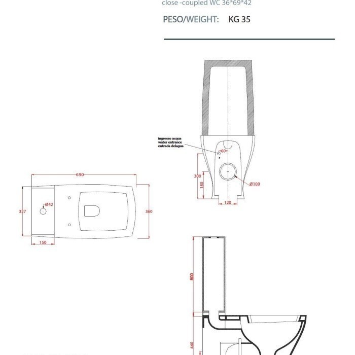 ArtCeram бачок для унитаза, jzc001 05 00 jazz цвет: белый матовый