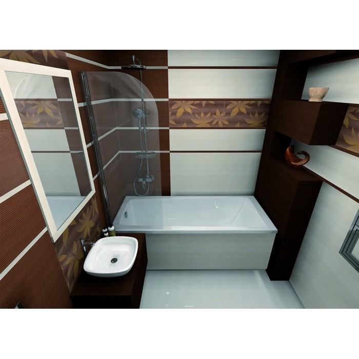 Пристенная ванна 170x70, Excellent Ava, арт. WAEX.AVA17WH