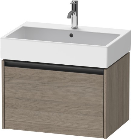 Duravit тумба подвесная под раковину 460 мм х 684 мм х 440 мм, ketho.2, k25076035350000 цвет: дуб терра