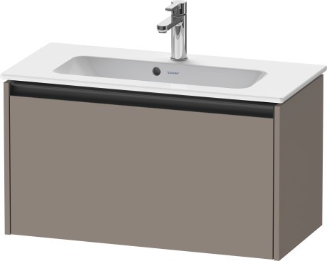 Duravit тумба подвесная под раковину 390 мм х 810 мм х 440 мм, ketho.2, k25056043430000 цвет: базальт матовый