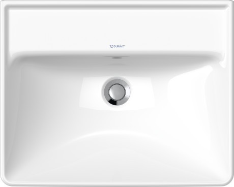 Duravit раковина подвесная 550 мм х 440 мм, с переливом, d-neo, 2366550060 цвет: белый