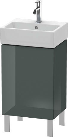 Duravit тумба напольная под раковину, l-cube, lc6750l3838 цвет: доломитово-серый