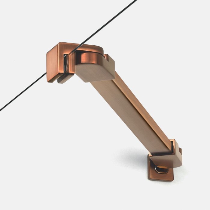 Душевое ограждение 100x100x195, New trendy New soleo copper brushed, браширо арт. K-1992