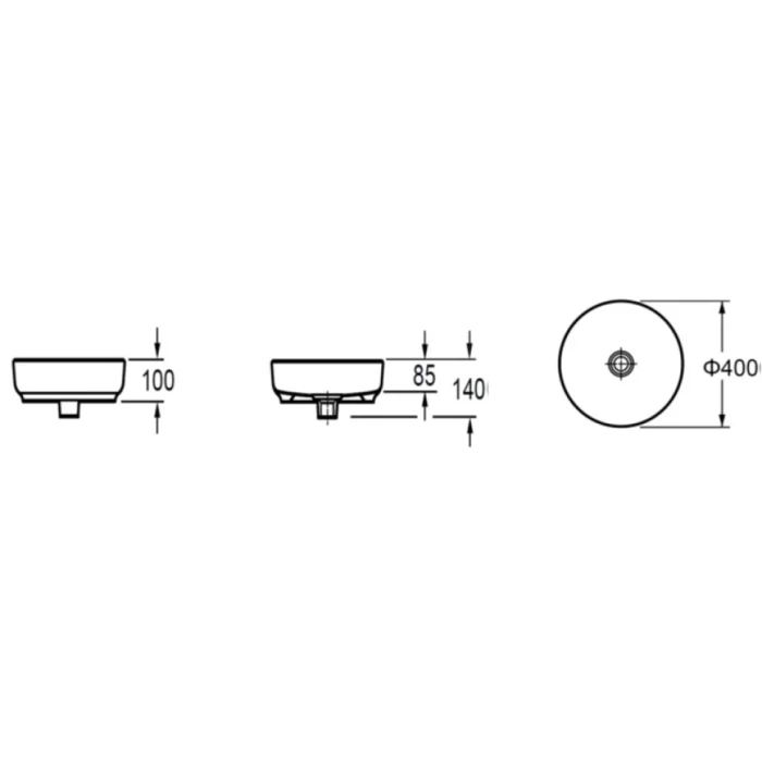 Ceramicanova раковина накладная loft, 815510 цвет: белый