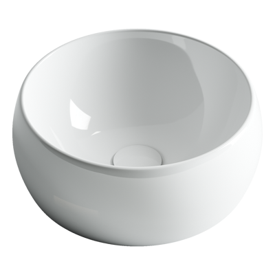 Ceramicanova раковина накладная element, cn6001 цвет: белый