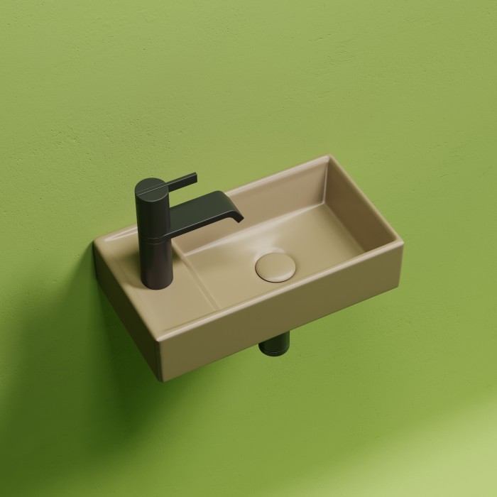 Ceramicanova раковина подвесная element, cn6051rmc цвет: коричневый