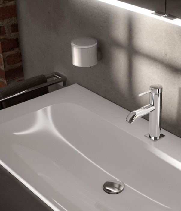 Keuco смеситель однорычажный для раковины без донного клапана, ixmo, хром арт. 59504 012100