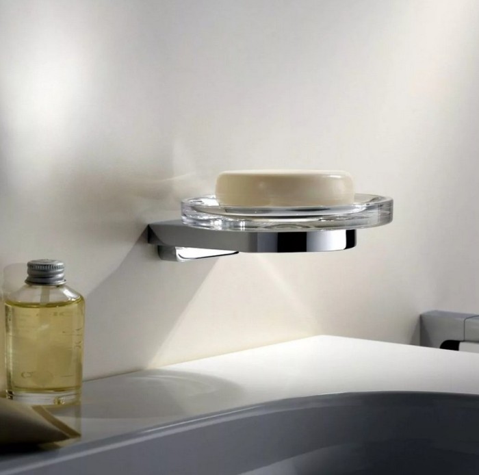 Keuco мыльница из хрусталя без держателя, collection moll, прозрачный арт. 12755 009000