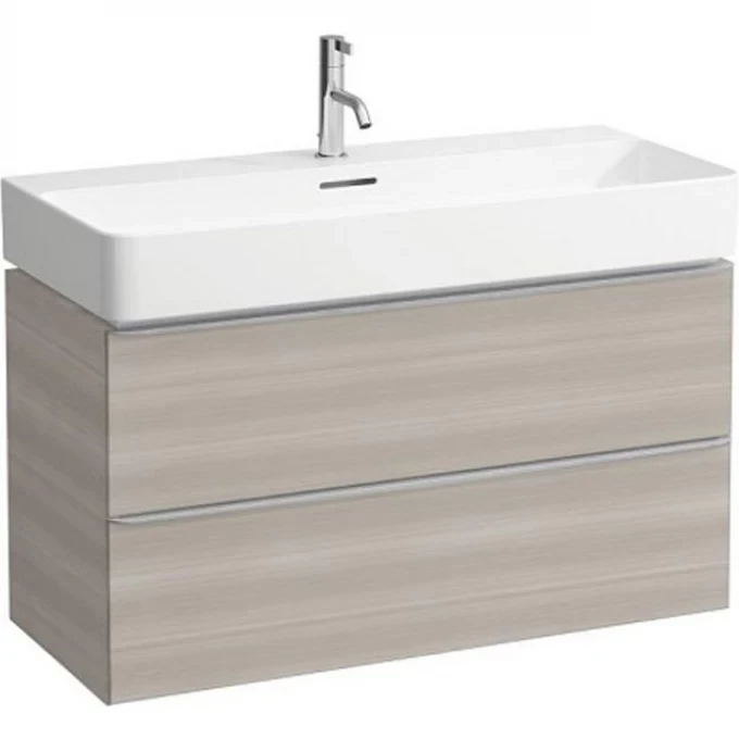 LAUFEN тумба с 2-я ящиками + раковина 950х420х115 мм, SPACE - 4.1020.2.160.101.1+1028.7