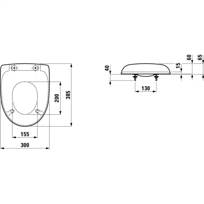 LAUFEN сиденье для унитаза с микролифтом, красное, FLORAKIDS - 8.9103.1.062.000.1