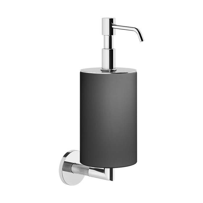 Gessi Дозатор для жидкого мыла настенный черный, Anello, 63714#031 цвет: хром