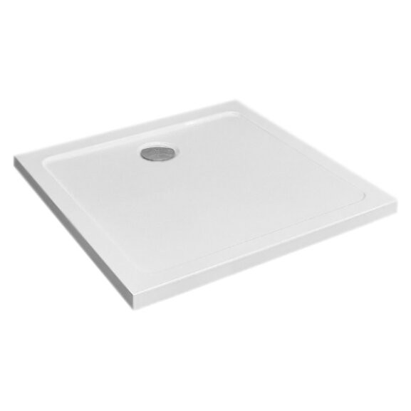 Radaway акриловый поддон для душа 100x100x5 белый, Doros - SDRC1010-01
