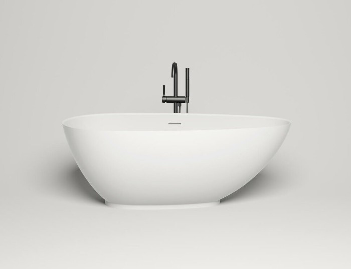 Salini ванна отдельностоящая 160x77, paola, 101511g цвет: глянцевый белый