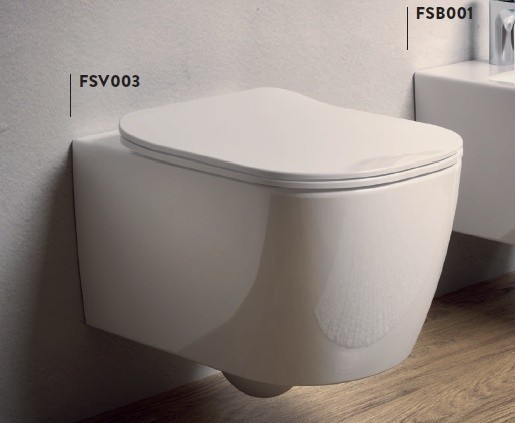 ArtCeram унитаз подвесной, fsv001 01 00 faster цвет: белый глянцевый