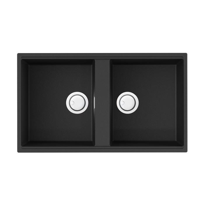 Omoikiri кухонная мойка Kitagawa 83-2-U, графит арт. 4993811