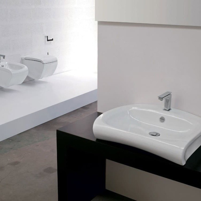 ArtCeram биде (подвесное), hib001 01 00 hi-line цвет: белый глянцевый