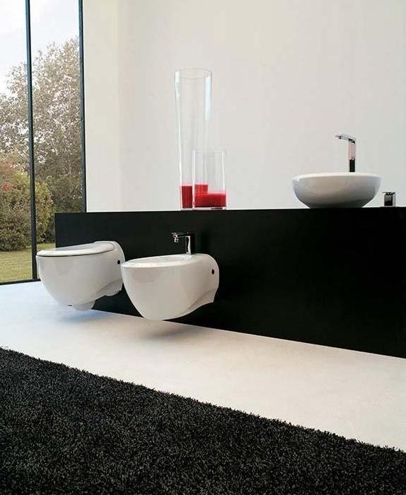 ArtCeram унитаз подвесной, blv001 01 00 blend цвет: белый