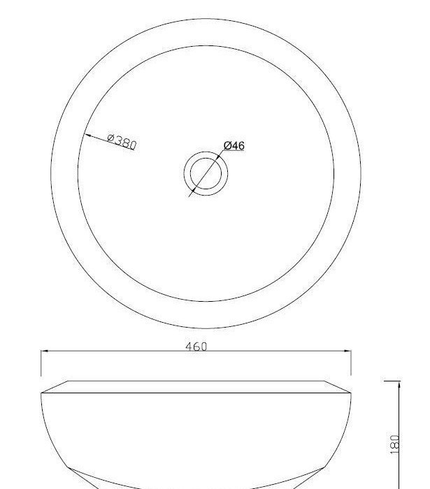 ArtCeram раковина (накладная), bll001 01 00 blend цвет: белый глянцевый