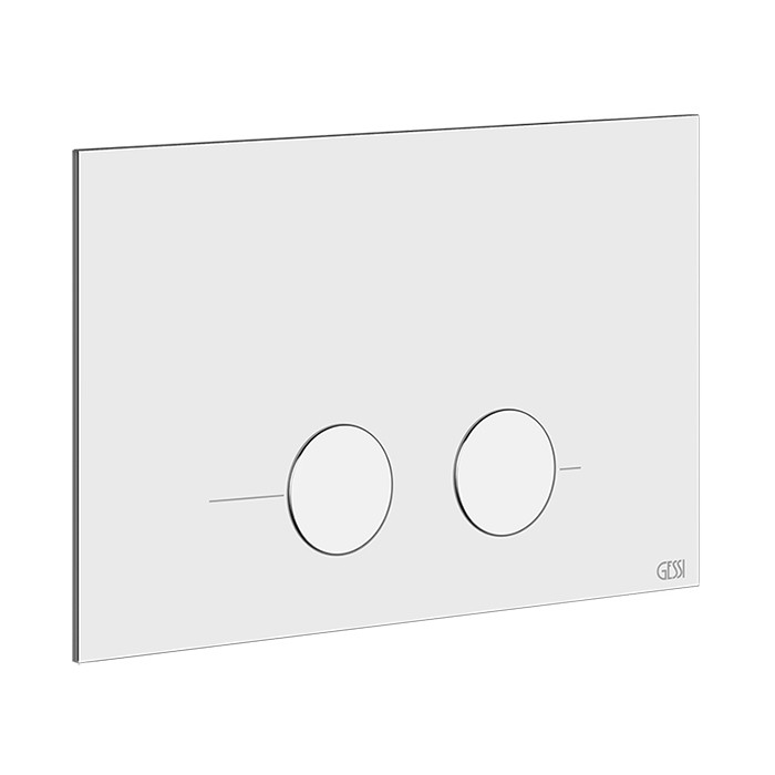 Gessi Клавиша смыва для унитаза, двойная, для систем инсталляций Geberit Sigma8 и Sigma12, хром - 54611#031