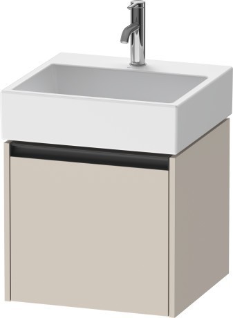 Duravit тумба подвесная под раковину 460 мм х 484 мм х 440 мм, ketho.2, k25074083830000 цвет: серо-коричневый суперматовый