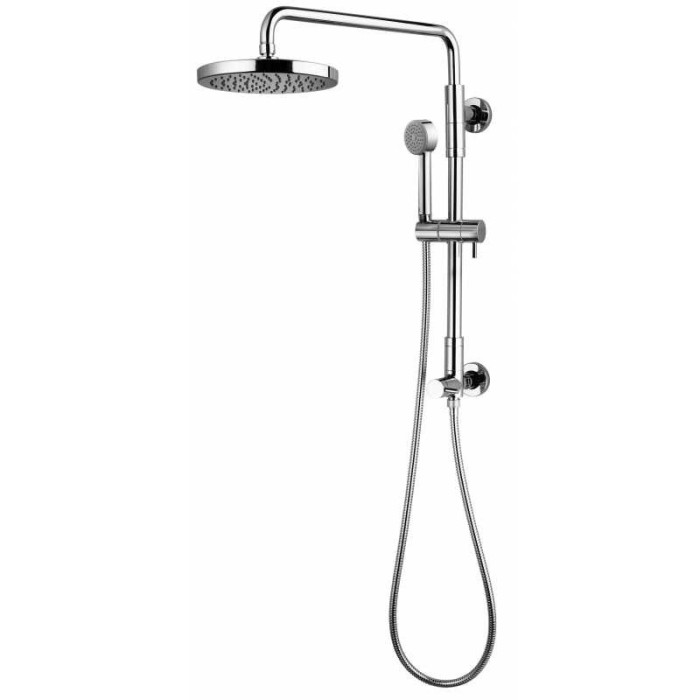 Bossini душевая стойка renovation monocomando из лауни, gi, хром арт. l00963.030