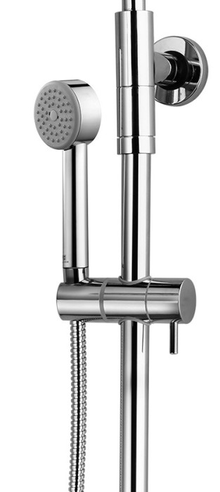 Bossini душевая стойка renovation monocomando из лауни, gi, хром арт. l00963.030