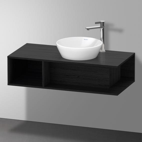 Duravit тумба подвесная под раковину справа 1000 мм х 480 мм, d-neo, de493901616 цвет: чёрный дуб