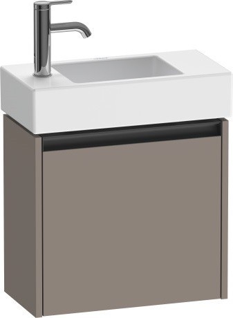 Duravit тумба подвесная под раковину 238 мм х 484 мм х 440 мм, ketho.2, k25072r43430000 цвет: базальт матовый