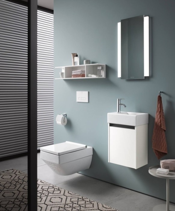 Duravit тумба подвесная под раковину 238 мм х 484 мм х 440 мм, ketho.2, k25072r43430000 цвет: базальт матовый