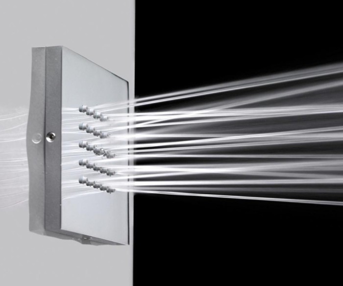 Bossini форсунка боковая для душа box, cubic, хром арт. i00178.030