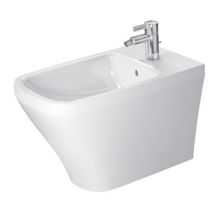 Duravit напольное биде с переливом, с креплением, durastyle, 2283100000 цвет: белый
