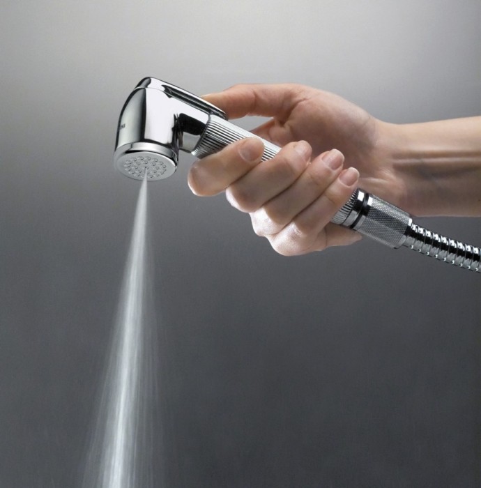 Bossini комплект гидроёршика, nikita, хром арт. c69006.b.030