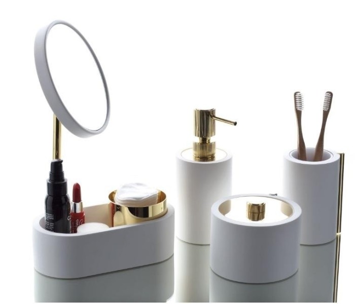 Bertocci контейнер с крышкой easy, золото арт. 130 1932 5000