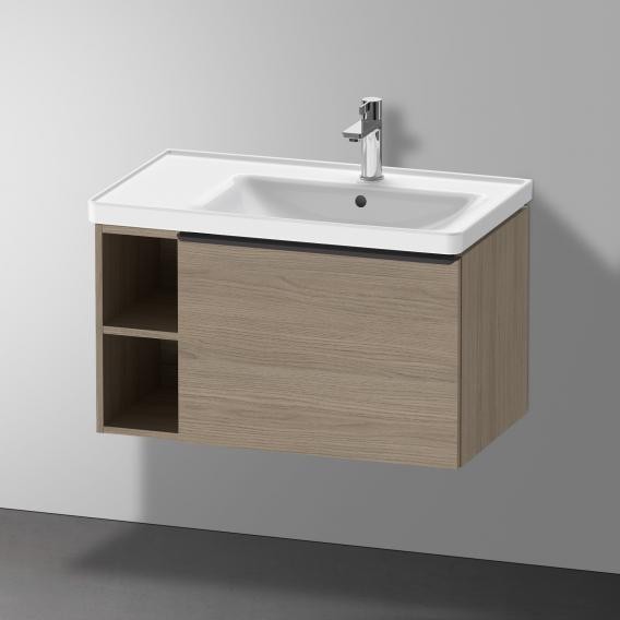 Duravit тумба подвесная под раковину 784 мм х 452 мм, d-neo, de425703535 цвет: дуб терра