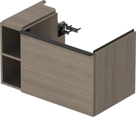 Duravit тумба подвесная под раковину 784 мм х 452 мм, d-neo, de425703535 цвет: дуб терра